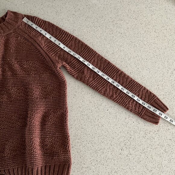 Organic Cotton Blend Nemma Long Sleeve Sweater In Flannel PrAna 1X - Picture 9 of 12